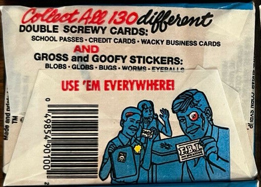 1990 Fun Stuff NASTY TRICKS Trading Card by Confex inc. - Individual Pack